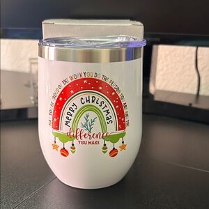 Christmas Themed Insulated Tumbler